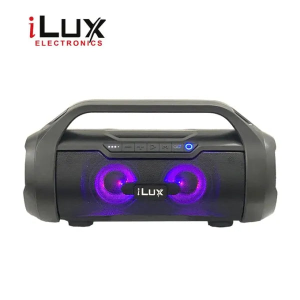 Ilux Enceinte Bluetooth Rechargeable – ILBX10 – USB – FM – Noir Ilux Enceinte Bluetooth Rechargeable – ILBX10 – USB – FM – Noir